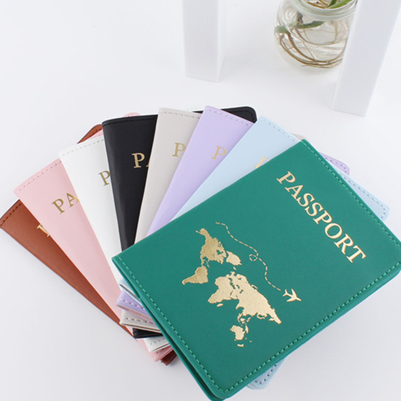 Travel Accessories Wallet - 1PCS PU Leder Karte Passport Abdeckung