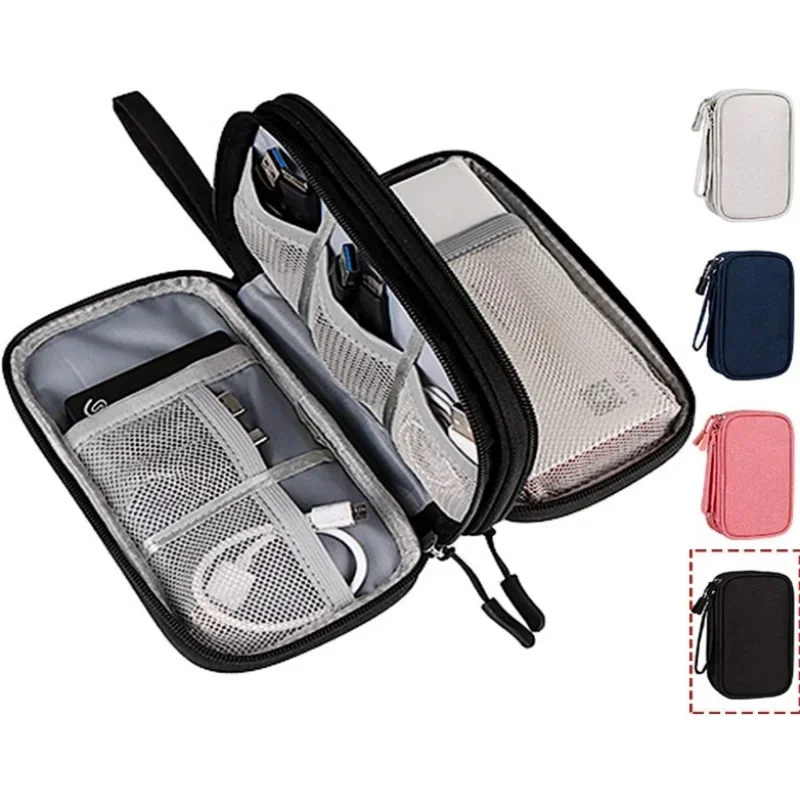 Travel Accessories Organizer Bag - Reise-Kabeltasche Tragbare Digitale Aufbewahrungstasche Ladegerät-Datenkabel-USB-Organizer Wasserdichte