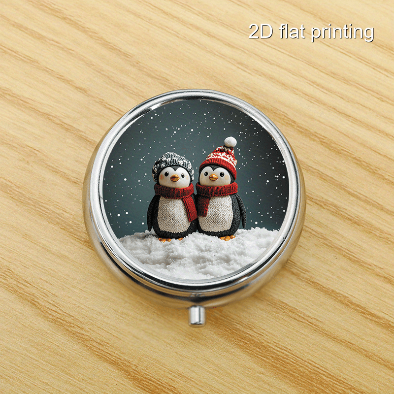 Winter-Pinguin 7-Muster Rundbo – Travel Accessories As Gifts Bewertung und Preis