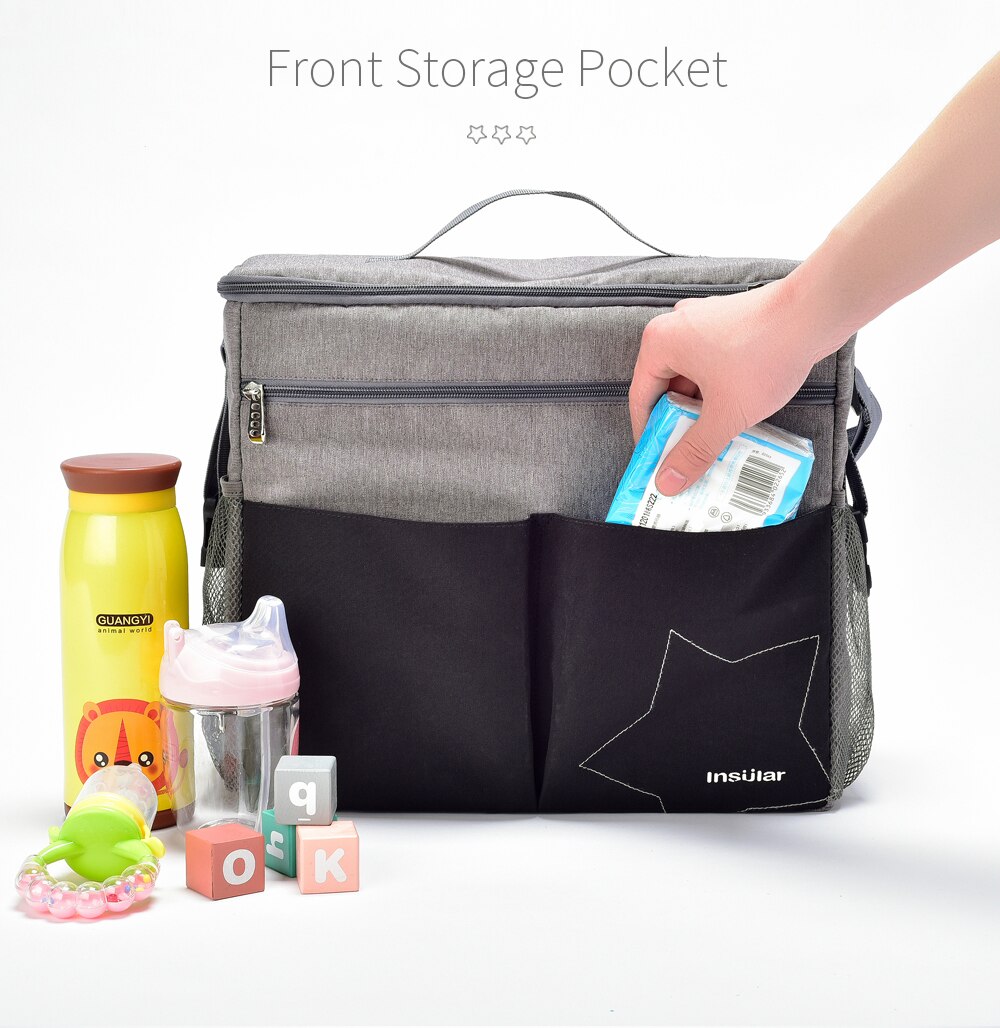 Insular Baby-Windeltasche mit  – Travel Accessories Baby Bewertung und Preis
