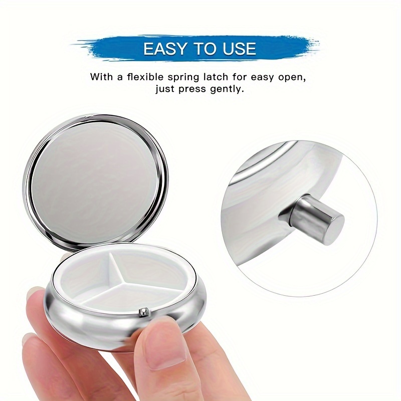 1 Stück flache, tragbare, rund – Travel Accessories As Gifts Bewertung und Preis