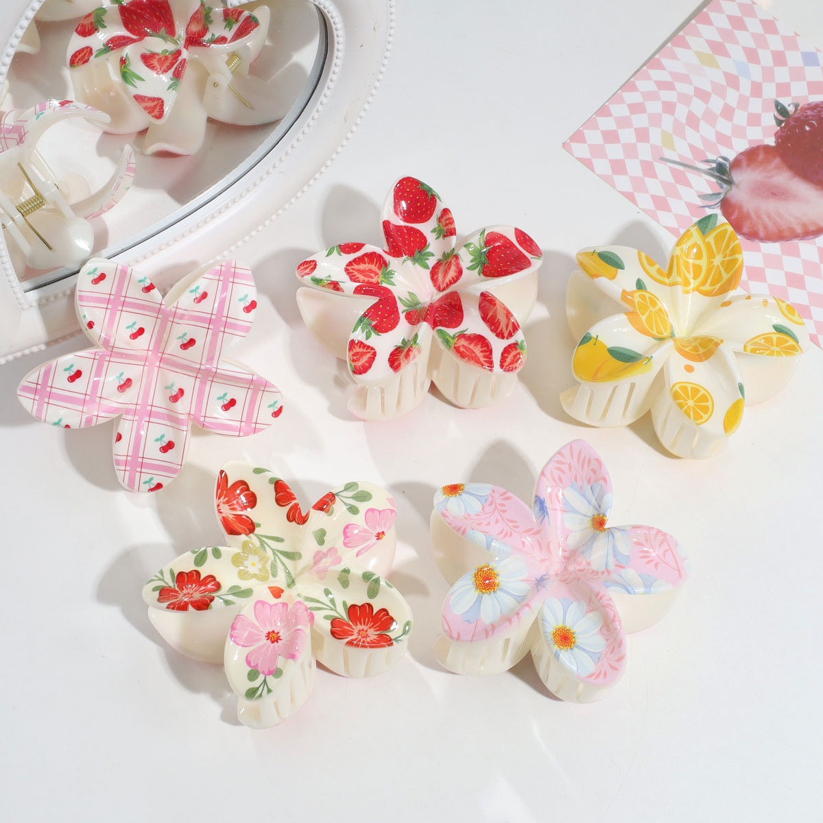 3 stücke Nette Mode Bunte Obst – Travel Accessories Aesthetic Bewertung und Preis